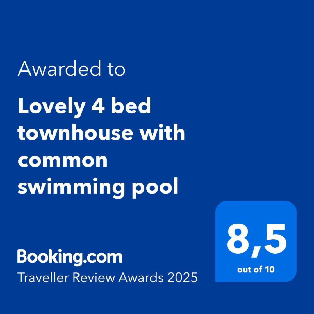 Lovely 4 Bed Townhouse With Common Swimming Pool Гранд-Бэй Экстерьер фото